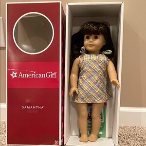 American Girl Samantha Brown Hair Doll